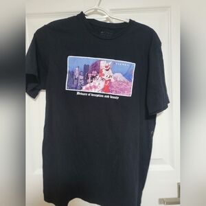 Men's Black Graphic Tee by